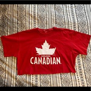 Molson Canadian Cropped Tee